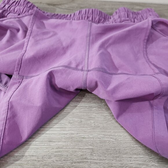 Lululemon Lavender Pink Track That MR Short 5" Lined Short Womens Size 16 - Picture 5 of 16